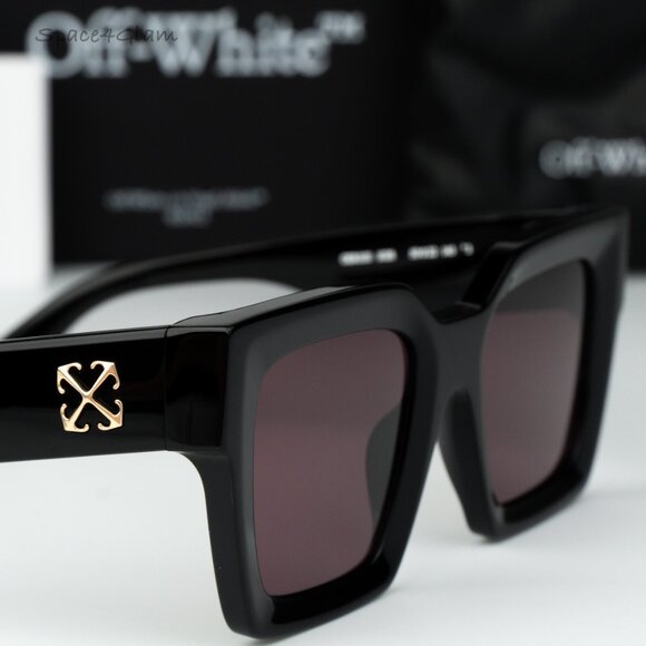 Off-White Women Sunglasses Black Burgundy Square OERI13I JACKSON 1028 BRAND NEW main image 8